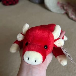 Snort the Bull Ty Beanie baby 1995